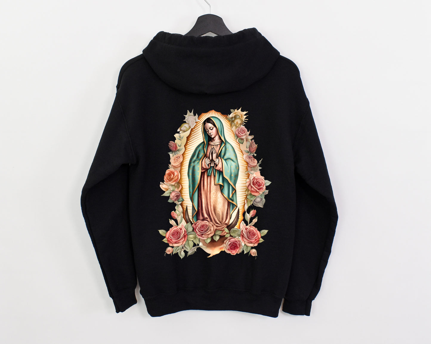 Virgin Mary Zip Up Hoodie