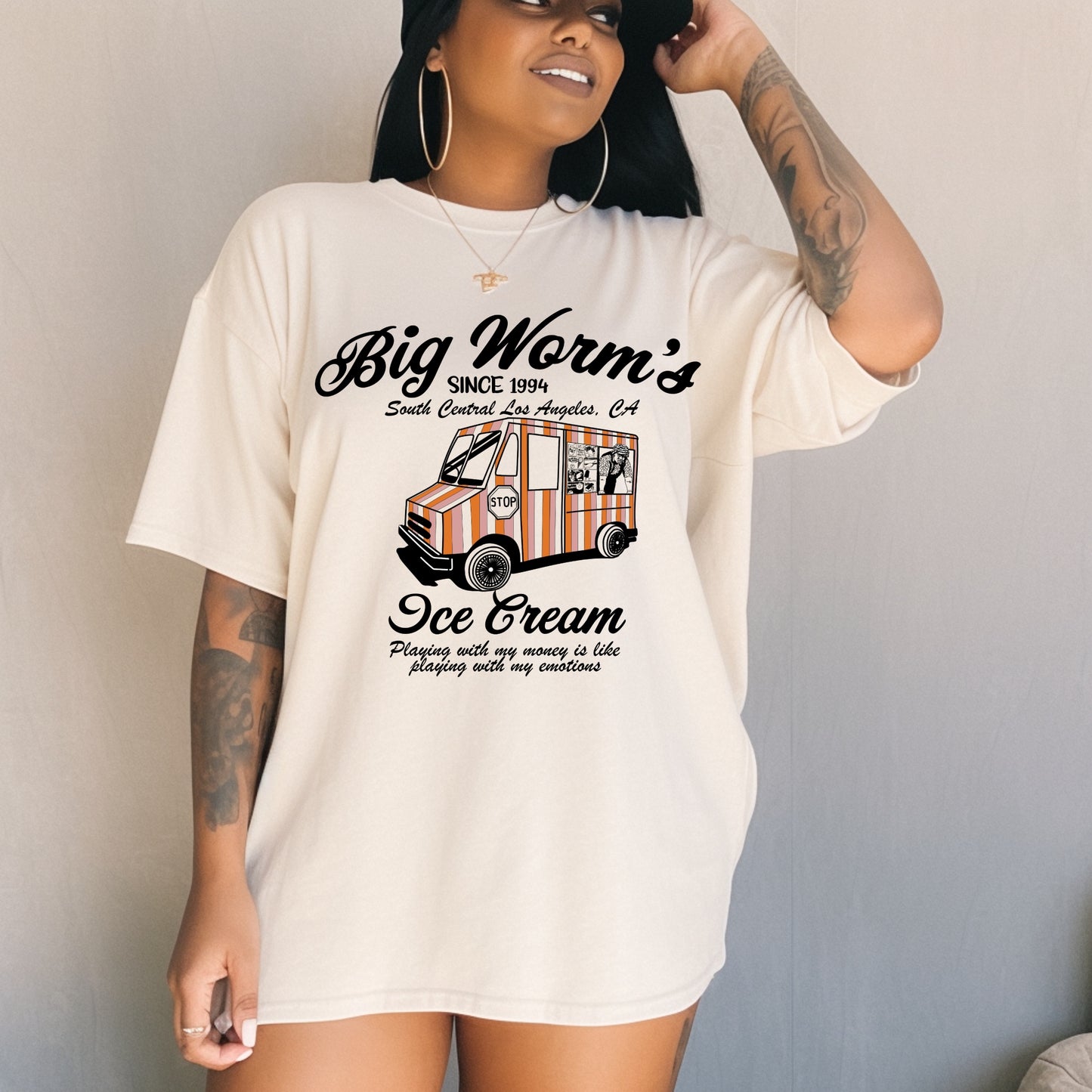 Big Worm's Ice Cream Tee