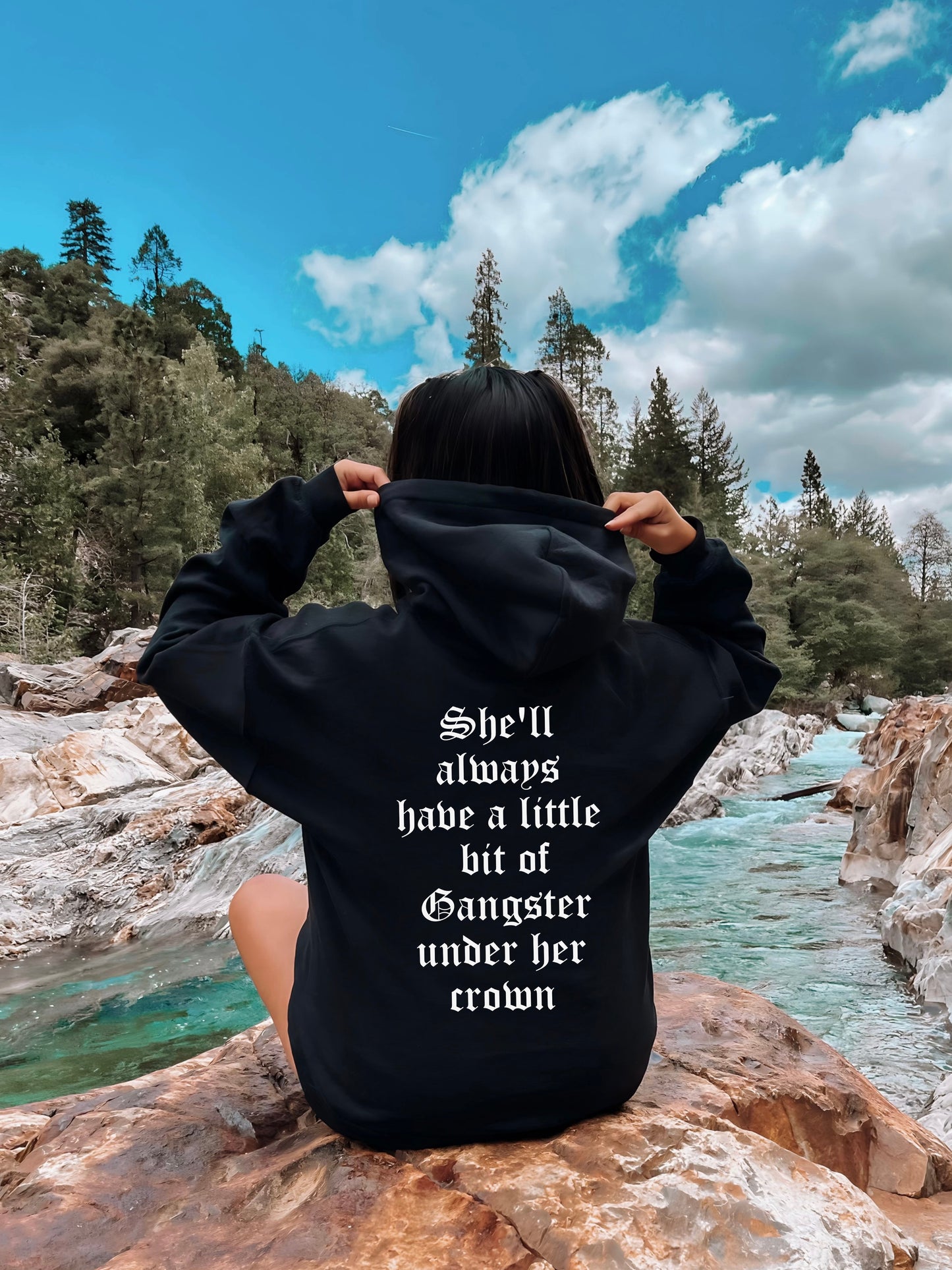 Lil Bit Gangster Hoodie