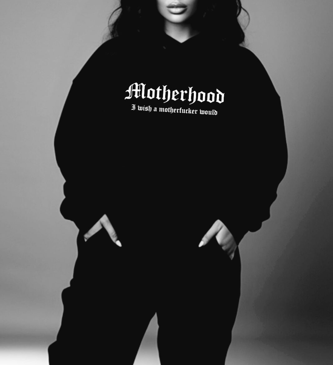 Wish a MF would Hoodie