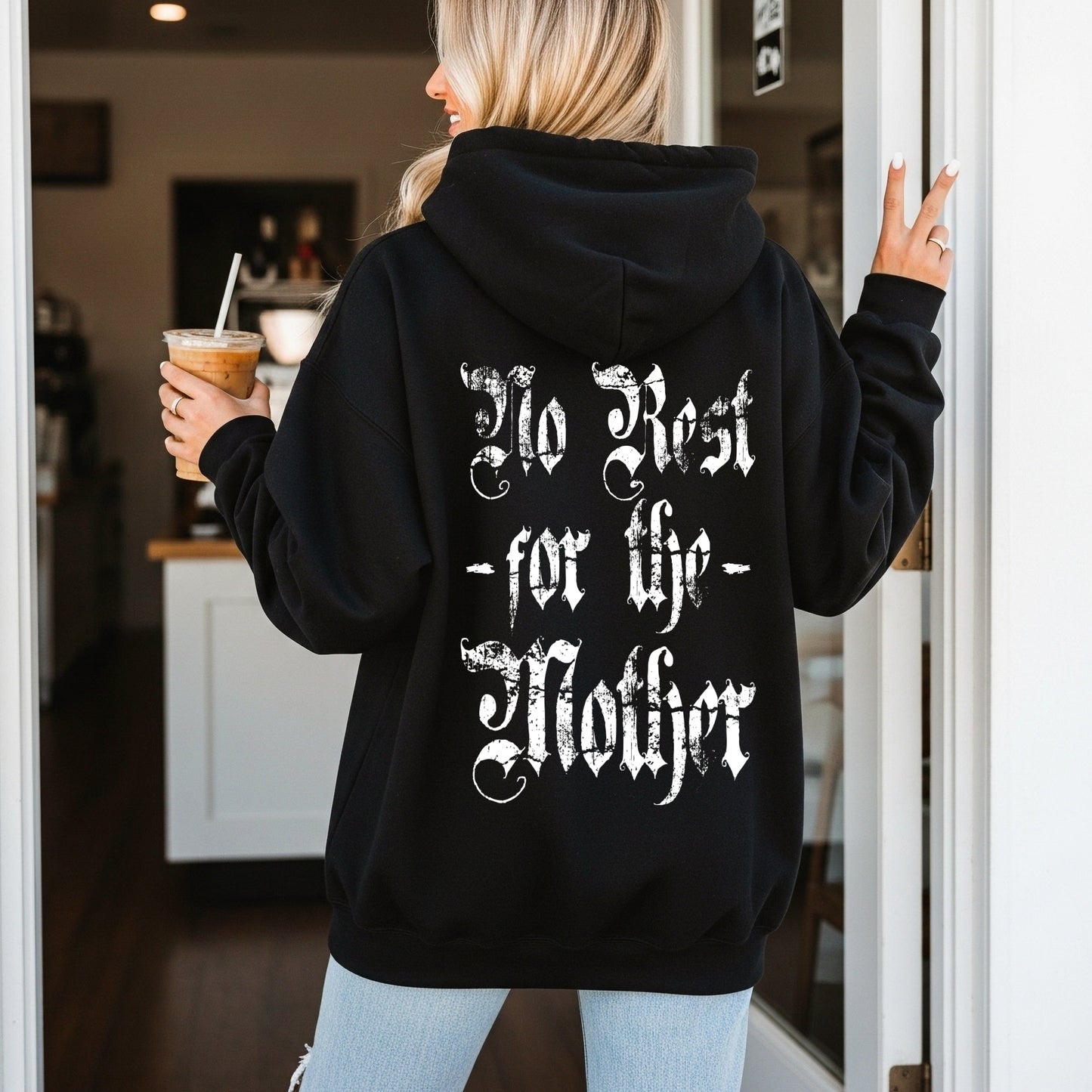 No Rest for the Mother Hoodie