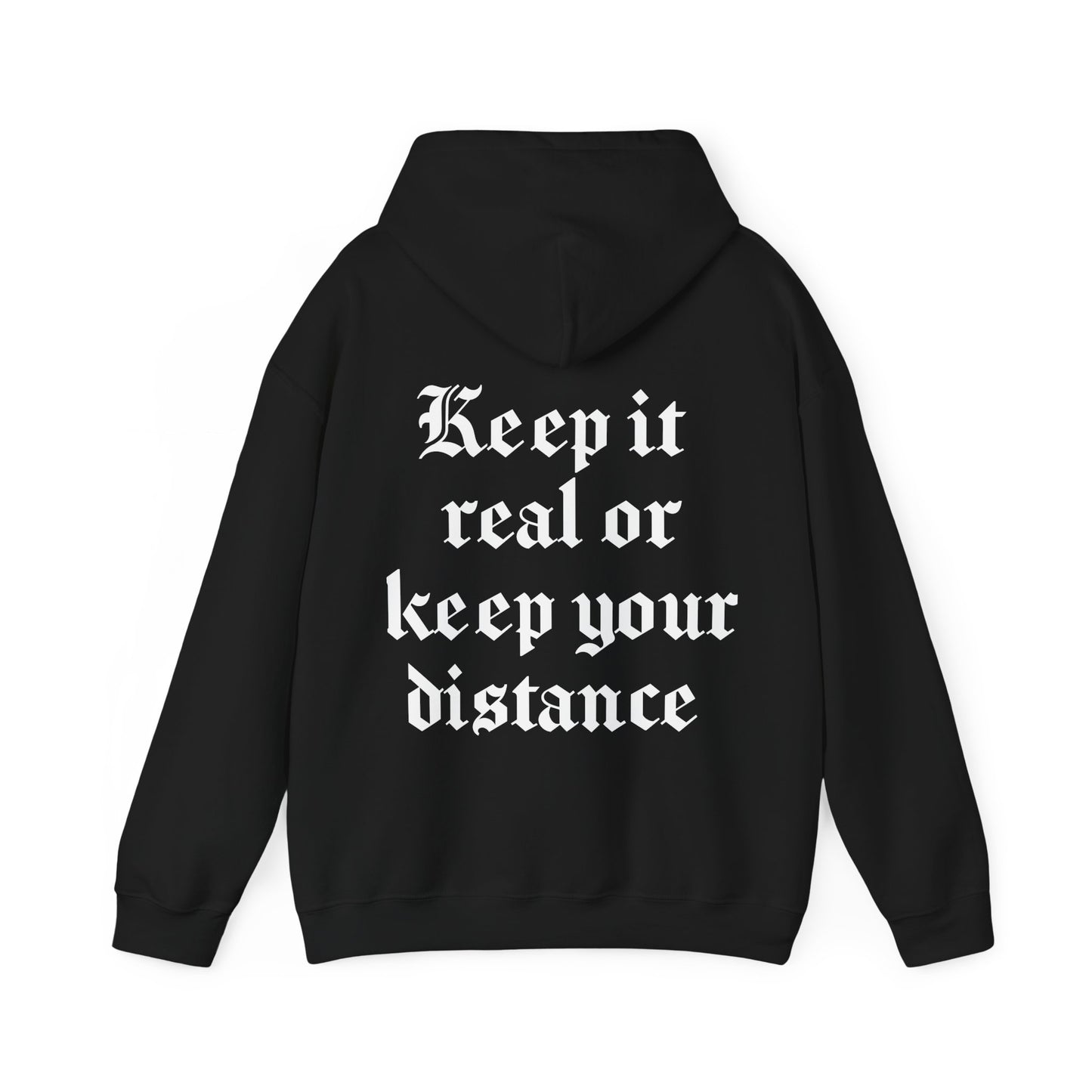 Keep it real hoodie